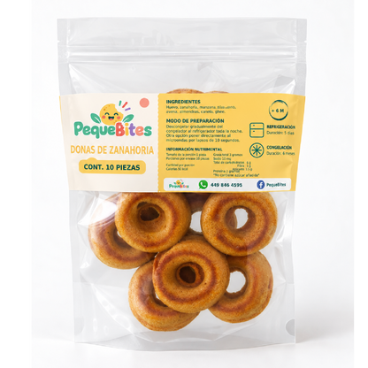 Donas de Zanahoria