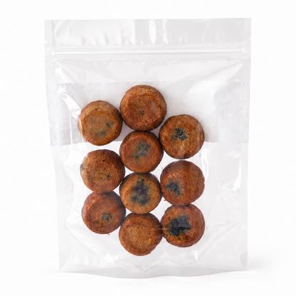 Mini muffins de blueberries